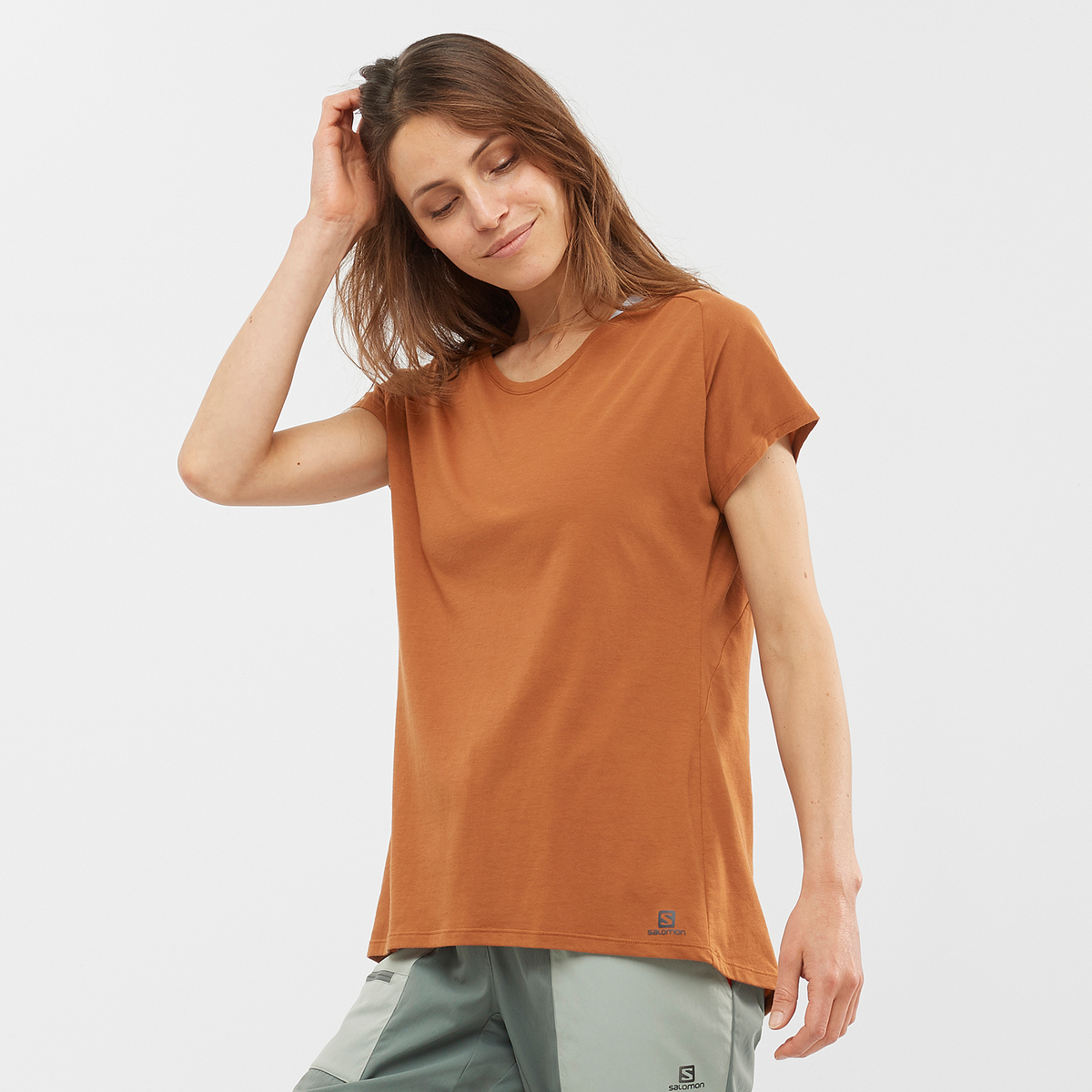 ESSENTIAL SHAPED SS TEE W