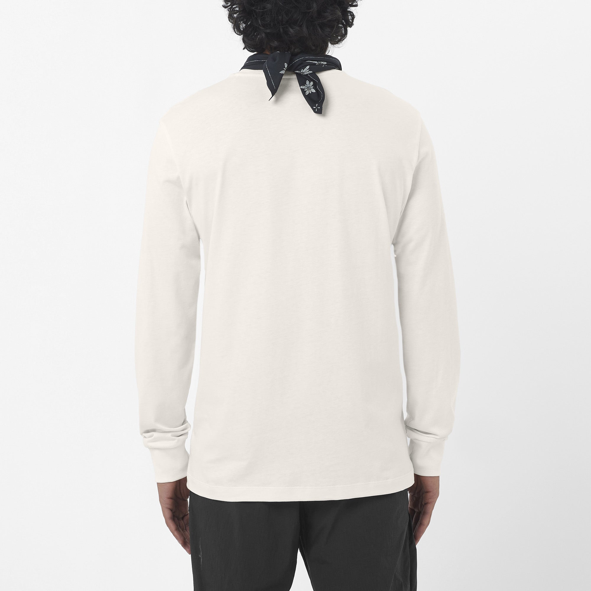 CHEST LOGO LS TEE