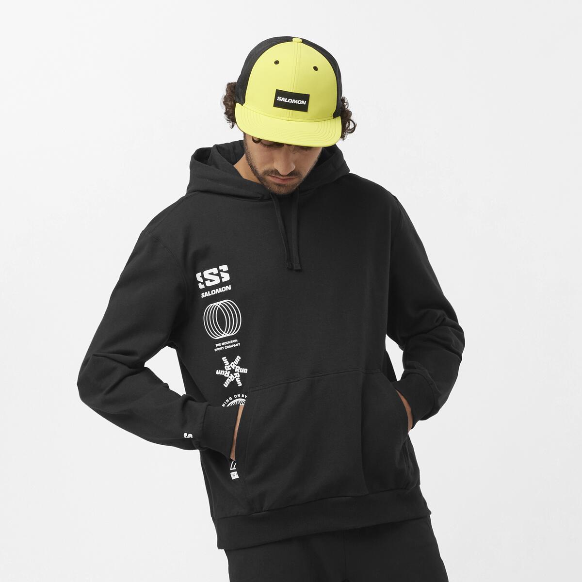 GRAPHIC PULL OVER HOODY M
