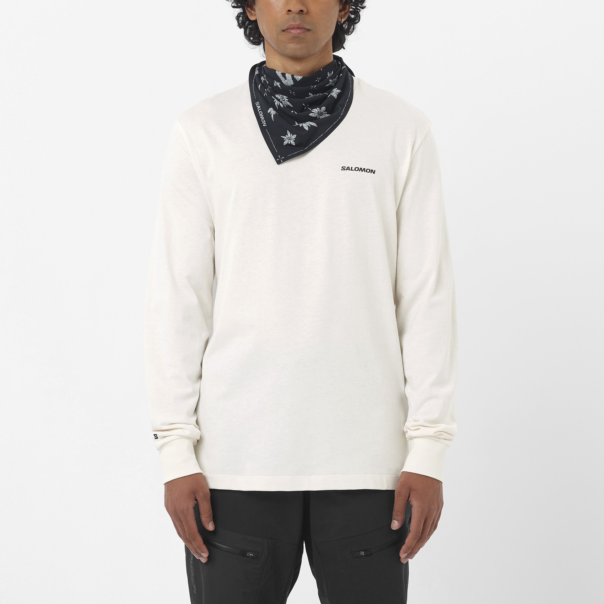 CHEST LOGO LS TEE